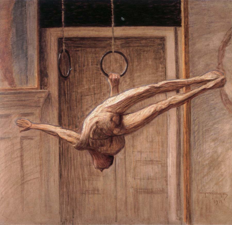 Eugene Jansson ring gymnast no.2